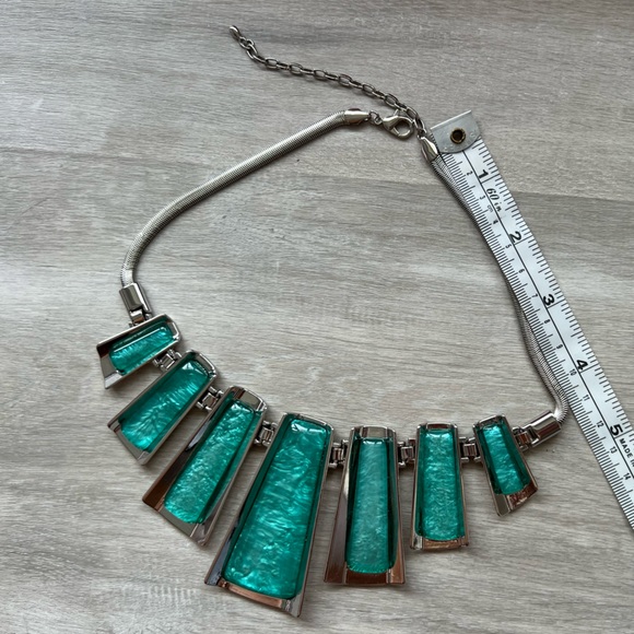 Beautiful New Turquoise& silver jewelry set - Picture 6 of 7